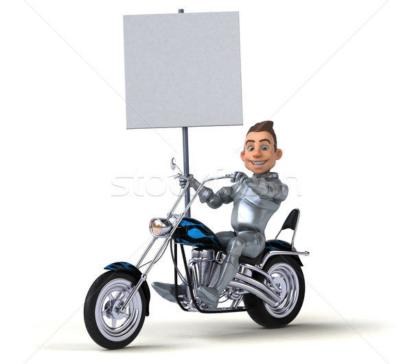 Fun knight - 3D Illustration Stock photo © julientromeur