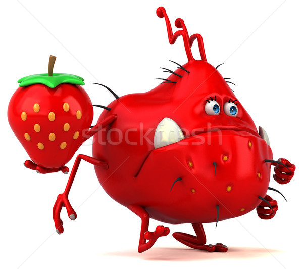 Stock photo: Fun germ - 3D Illustration