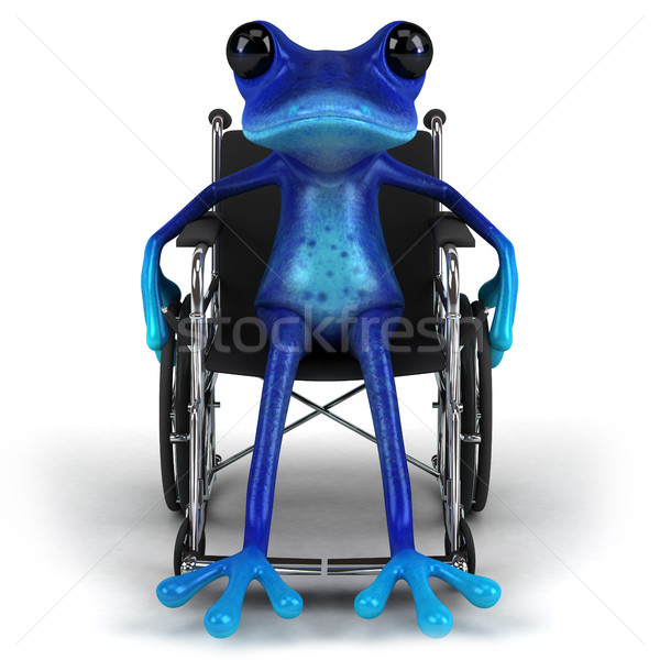 Blue frog Stock photo © julientromeur