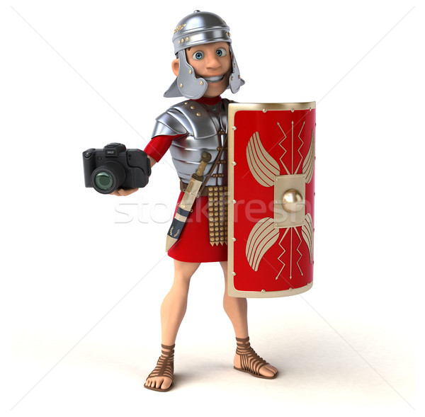 Romana soldado espada foto lucha ejército Foto stock © julientromeur