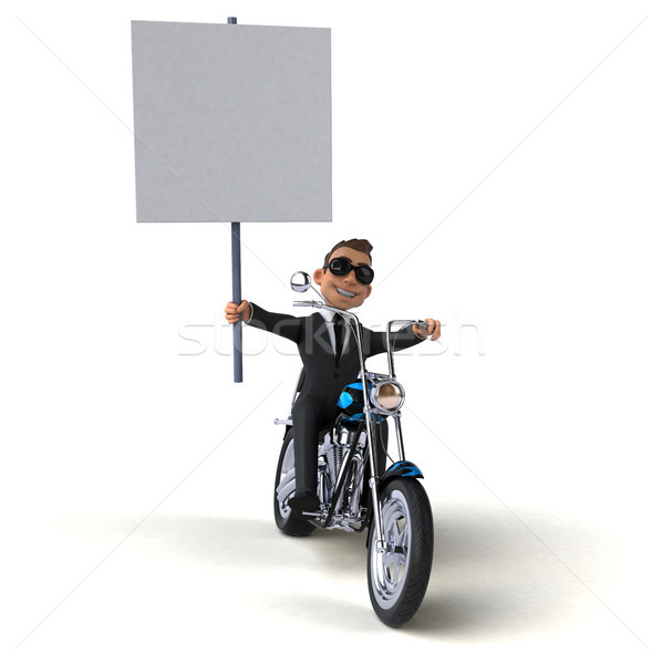 Fun businessman - 3D Illustration Stock photo © julientromeur