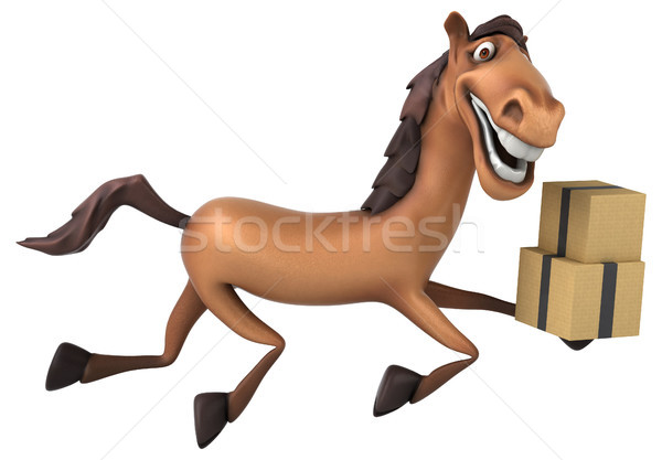 Fun horse Stock photo © julientromeur