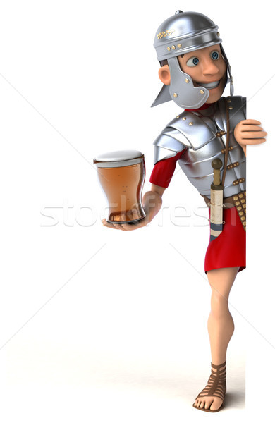 ローマ 兵士 ドリンク 剣 戦う 軍 ストックフォト © julientromeur
