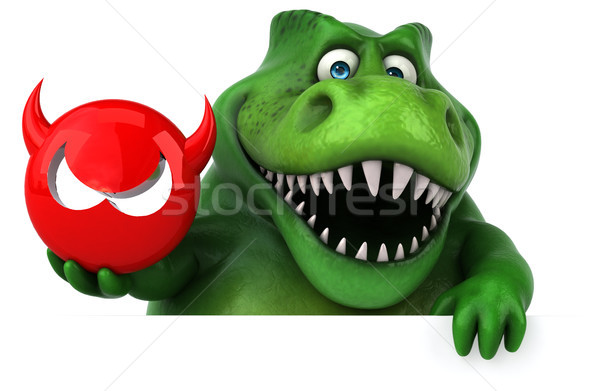 Fun dinosaur - 3D Illustration Stock photo © julientromeur