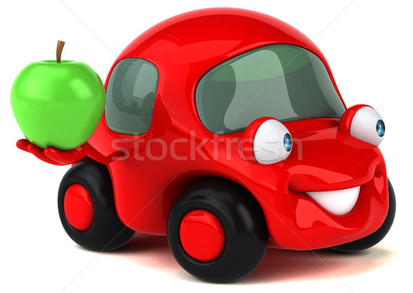 Fun car - 3D Illustration Stock photo © julientromeur