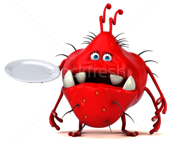 Fun germ - 3D Illustration Stock photo © julientromeur