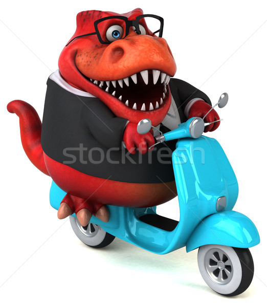 Fun Trex - 3D Illustration Stock photo © julientromeur