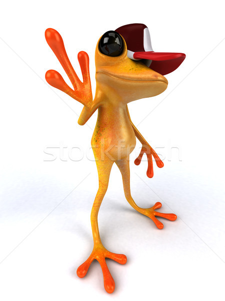 Сток-фото: весело · лягушка · 3d · иллюстрации · природы · тропические · 3D