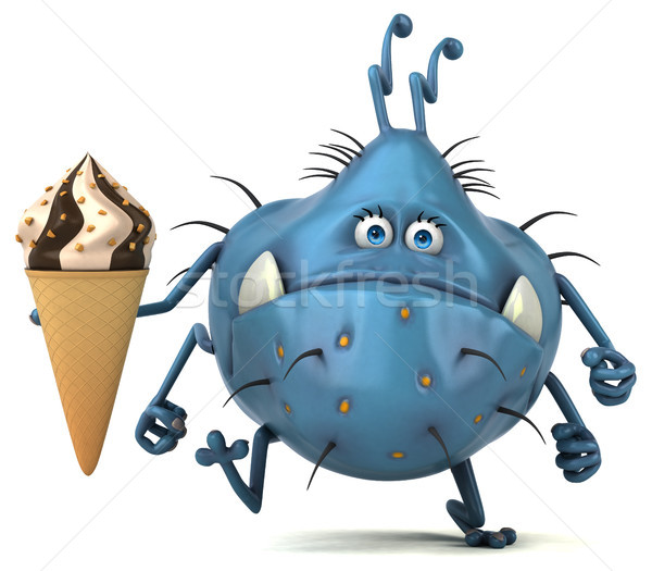 Diversión 3d helado Cartoon error Foto stock © julientromeur