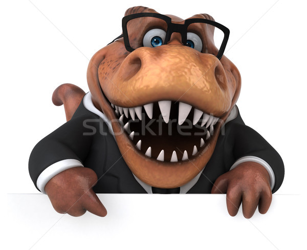 Fun Trex - 3D Illustration Stock photo © julientromeur