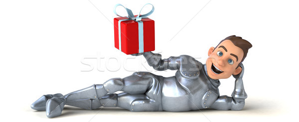 Distracţie cavaler cadou digital soldat Crăciun Imagine de stoc © julientromeur