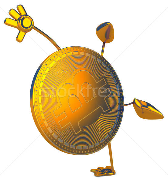 Bitcoin - 3D Illustration Stock photo © julientromeur