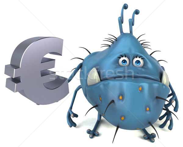Jókedv bacilus 3d illusztráció üzlet pénz egészség Stock fotó © julientromeur
