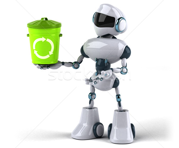 ロボット 技術 レトロな 将来 リサイクル 3D ストックフォト © julientromeur
