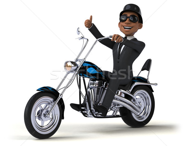 Fun businessman - 3D Illustration Stock photo © julientromeur