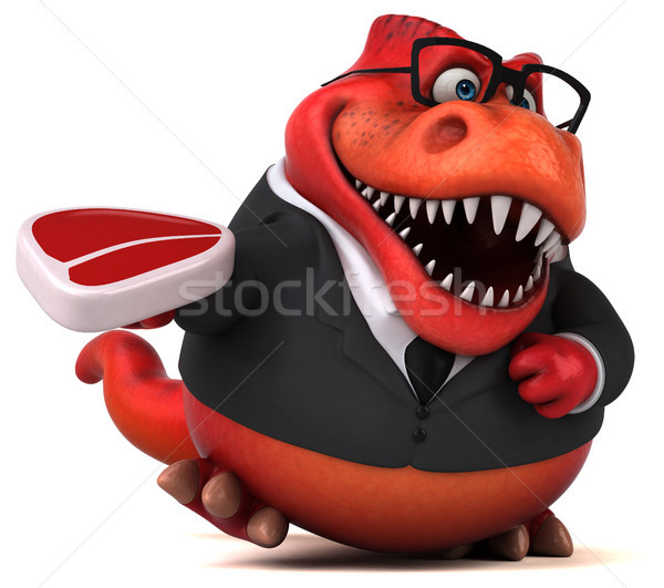 Foto stock: Diversão · ilustração · 3d · negócio · empresário · financiar · dentes