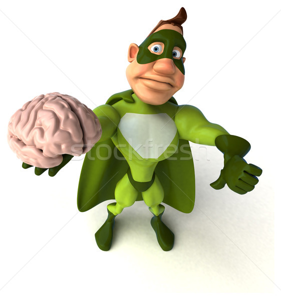 Divertimento uomo corpo cervello velocità Foto d'archivio © julientromeur