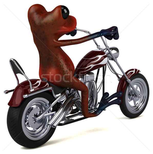 Fun frog - 3D Illustration Stock photo © julientromeur