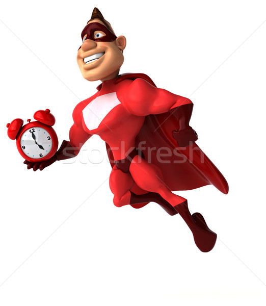 Diversión hombre reloj cuerpo velocidad Foto stock © julientromeur