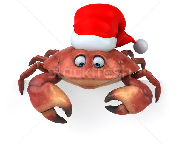 Fun crab - 3D Illustration Stock photo © julientromeur