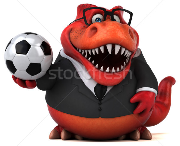 Jókedv 3d illusztráció üzlet futball futball üzletember Stock fotó © julientromeur