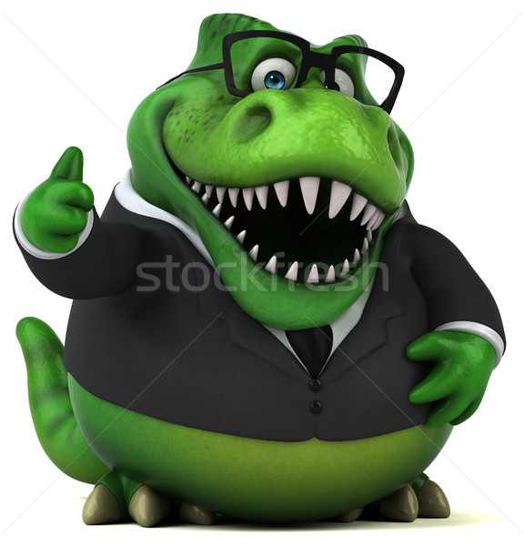 Fun Trex - 3D Illustration Stock photo © julientromeur