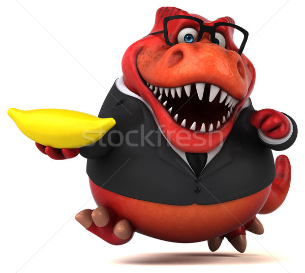 Stock photo: Fun Trex - 3D Illustration