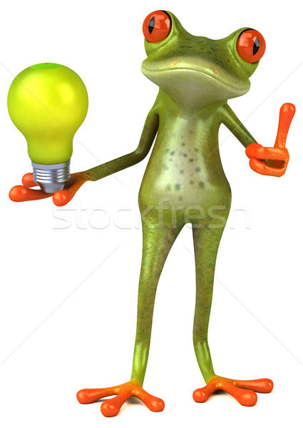 Stock photo: Fun frog