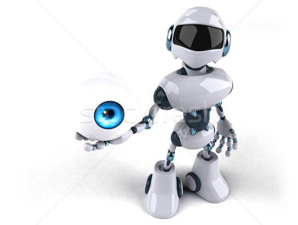 ロボット 技術 レトロな 将来 3D 実例 ストックフォト © julientromeur