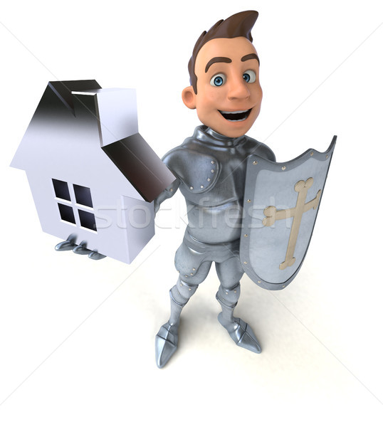 Distracţie cavaler casă acasă digital soldat Imagine de stoc © julientromeur