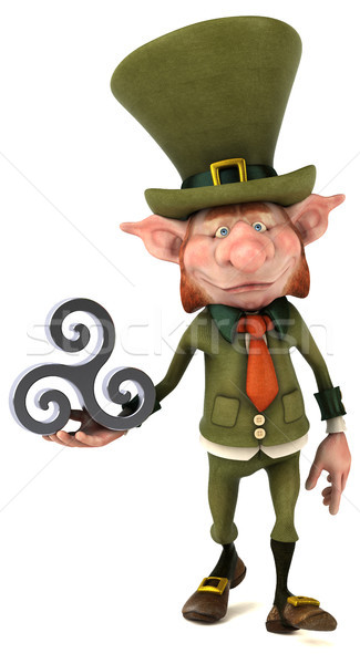 Fun leprechaun - 3D Illustration Stock photo © julientromeur
