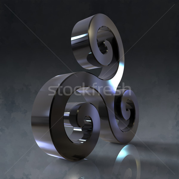 Triskel - 3D Illustration Stock photo © julientromeur