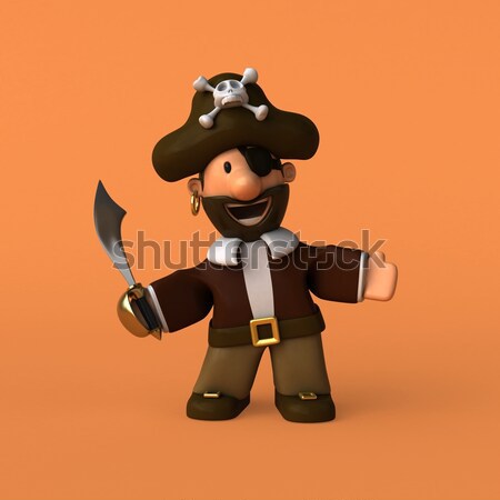 Viking - 3D Illustration Stock photo © julientromeur