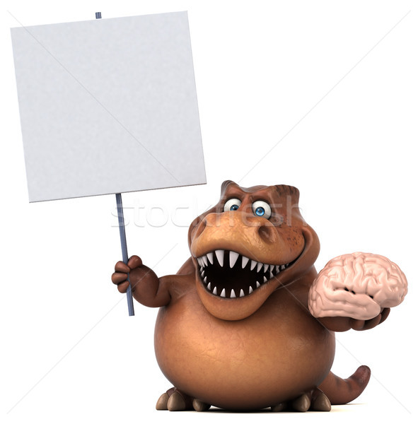 Fun Trex - 3D Illustration Stock photo © julientromeur