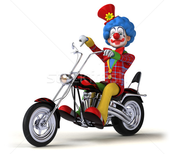 Fun clown - 3D Illustration Stock photo © julientromeur