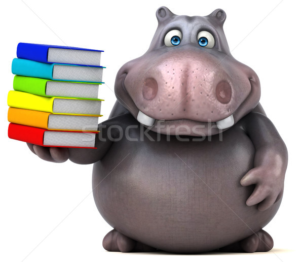 Stock photo: Fun hippo