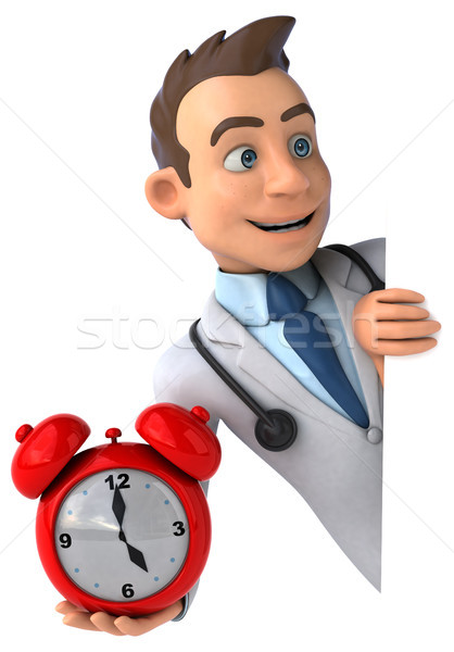 Diversión médico reloj corazón salud hospital Foto stock © julientromeur