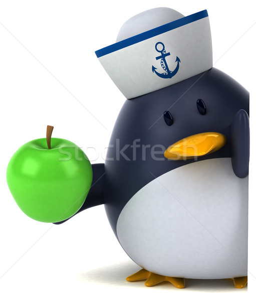 Fun penguin - 3D Illustration Stock photo © julientromeur