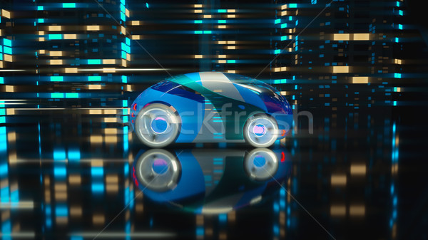 Car concept - 3D Illustration Stock photo © julientromeur