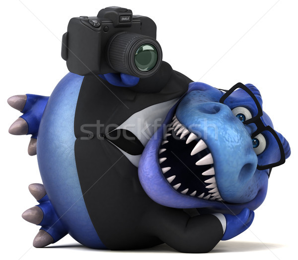 Amusement 3d illustration affaires affaires Finance dents [[stock_photo]] © julientromeur