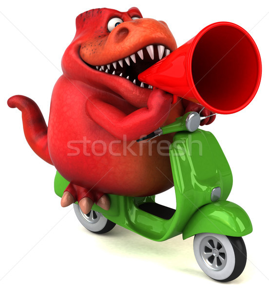 Fun Trex - 3D Illustration Stock photo © julientromeur