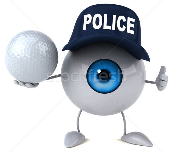 Сток-фото: глаза · свет · красоту · медицина · синий · полиции
