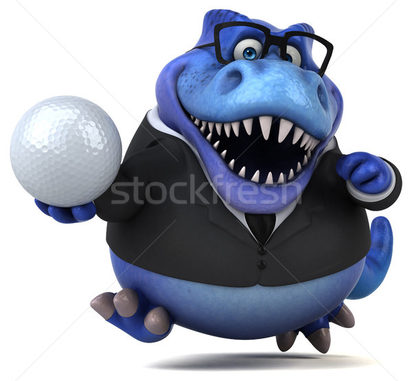 Jókedv 3d illusztráció üzlet golf sport üzletember Stock fotó © julientromeur