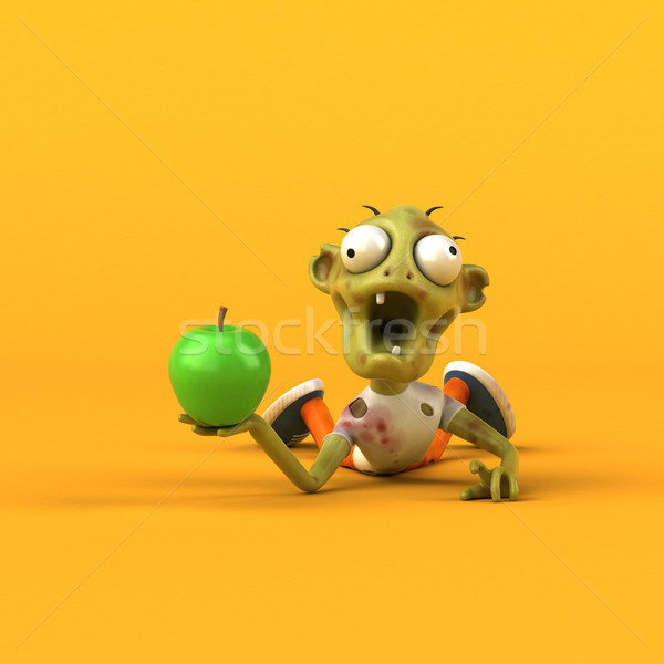 Fun zombie - 3D Illustration Stock photo © julientromeur