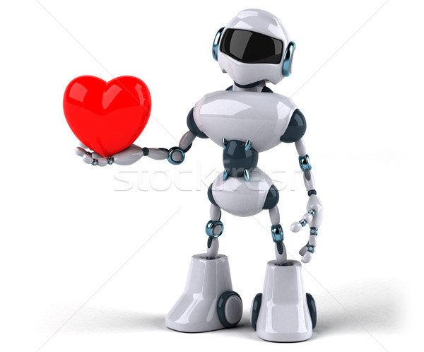 ロボット 愛 技術 レトロな 将来 3D ストックフォト © julientromeur