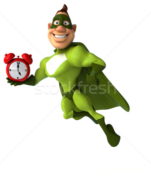 Diversión hombre reloj cuerpo velocidad Foto stock © julientromeur