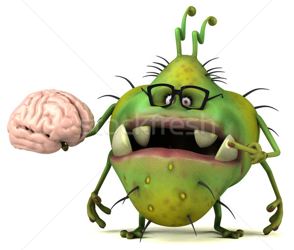 Fun germ - 3D Illustration Stock photo © julientromeur