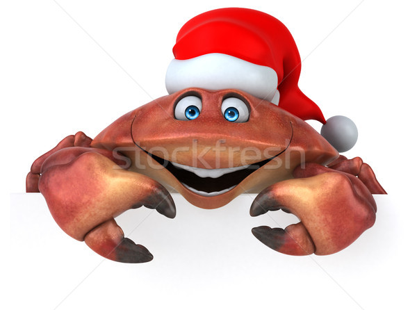 Fun crab - 3D Illustration Stock photo © julientromeur