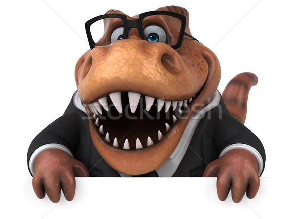 Fun Trex - 3D Illustration Stock photo © julientromeur