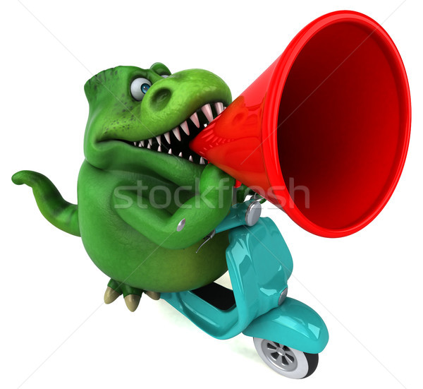 Fun Trex - 3D Illustration Stock photo © julientromeur